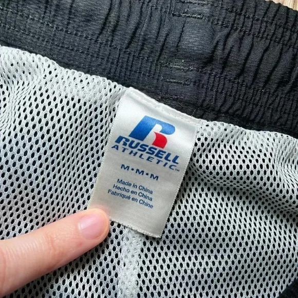 Mens Russell Athletic Black Track Pants - M - Picture 9 of 9